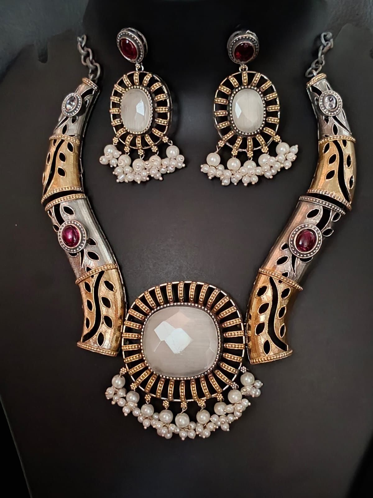 Kaya Necklace Set - 10129 - 2