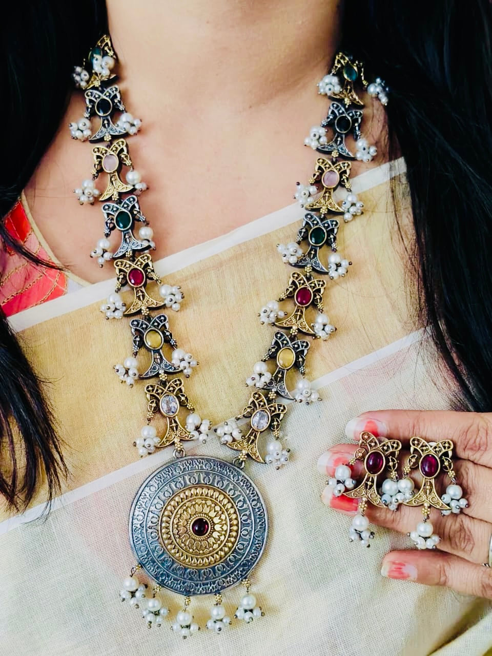 Rubaya Necklace Set - 10132