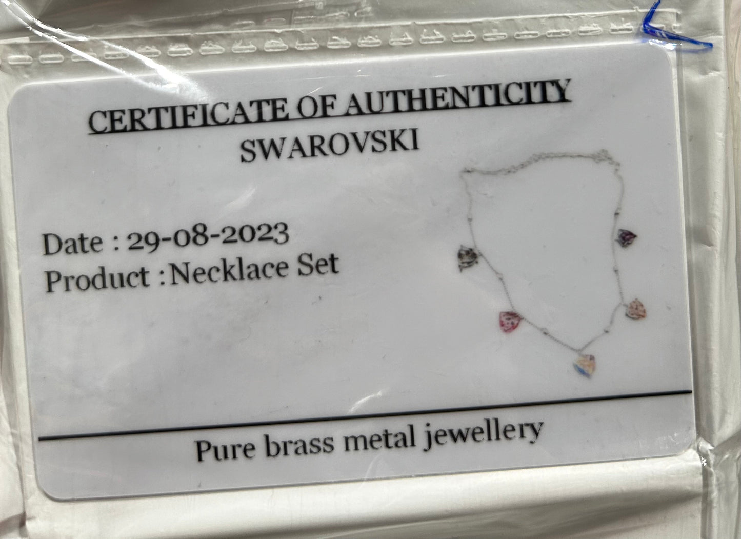 Swarovski Chain Pendant - 10066