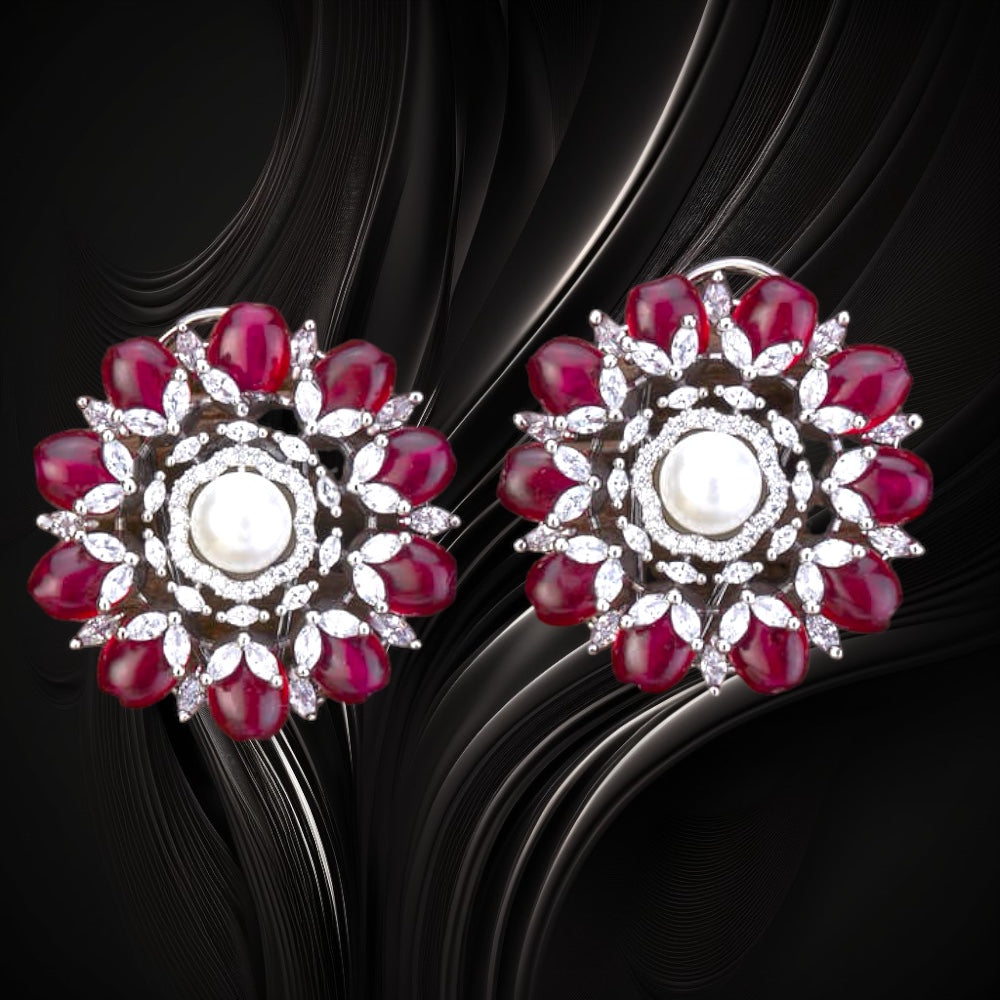 Fusion Pear Earrings - 10059 - 3