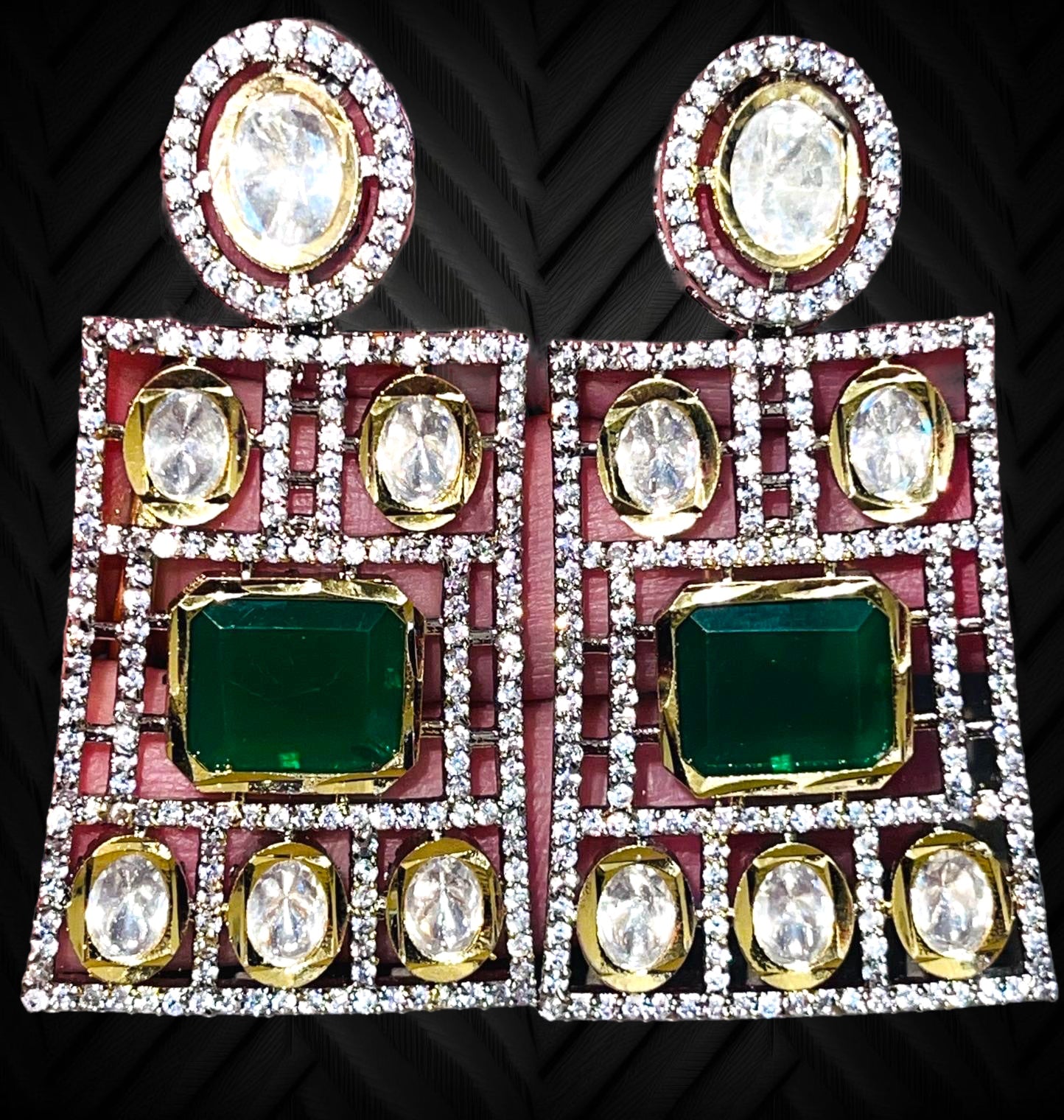 Moissanite Earrings - 10037