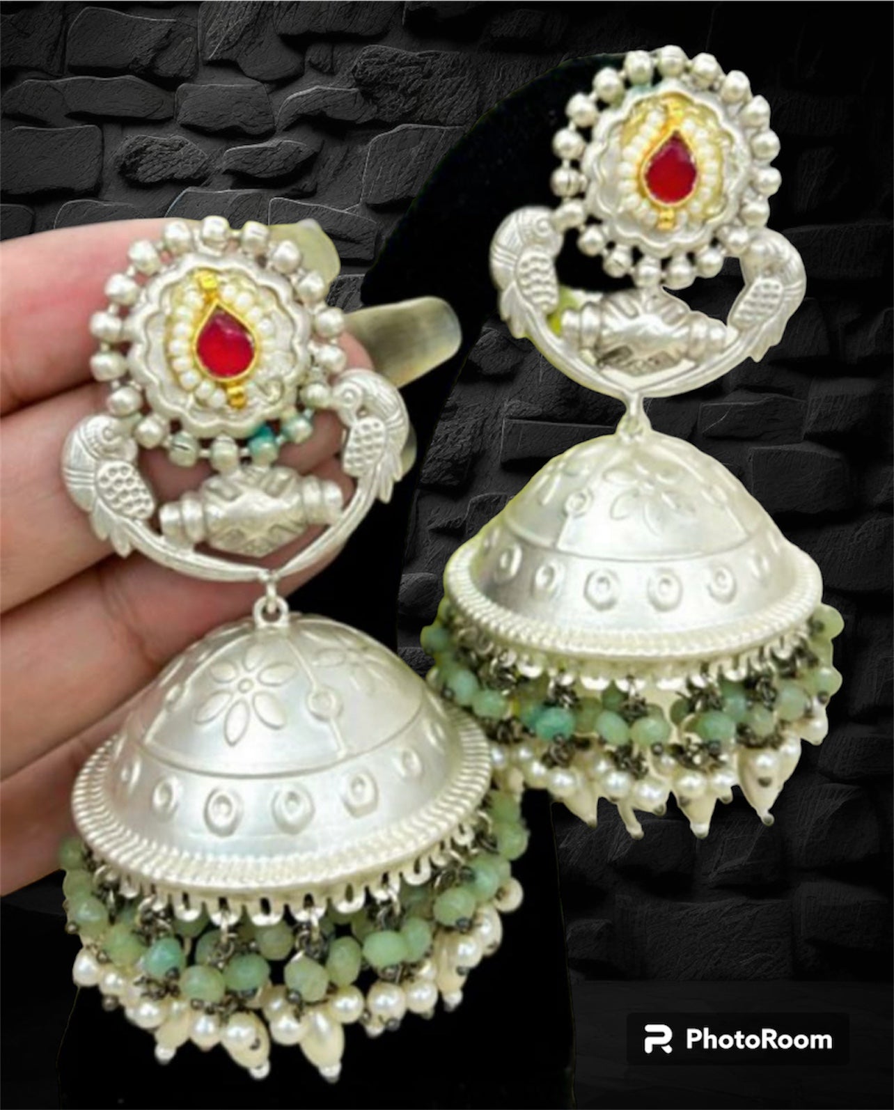 Pachi Kundan Earrings - 10016