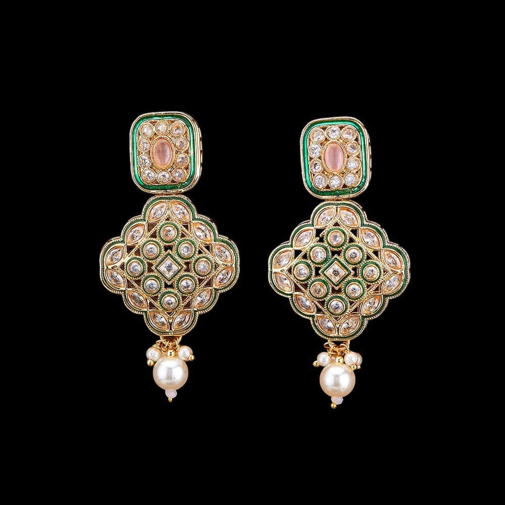 Pearl Earrings -10062 -5