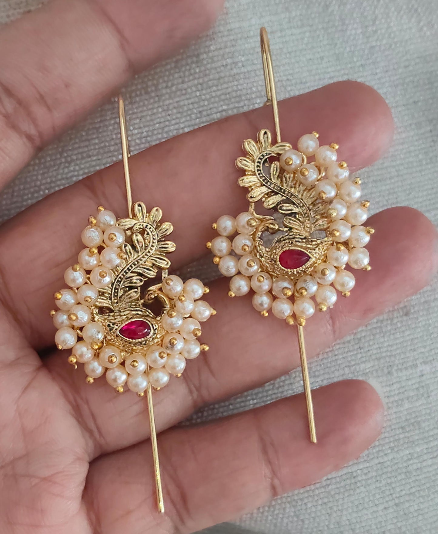 Heritage Earrings - 10138 - 7