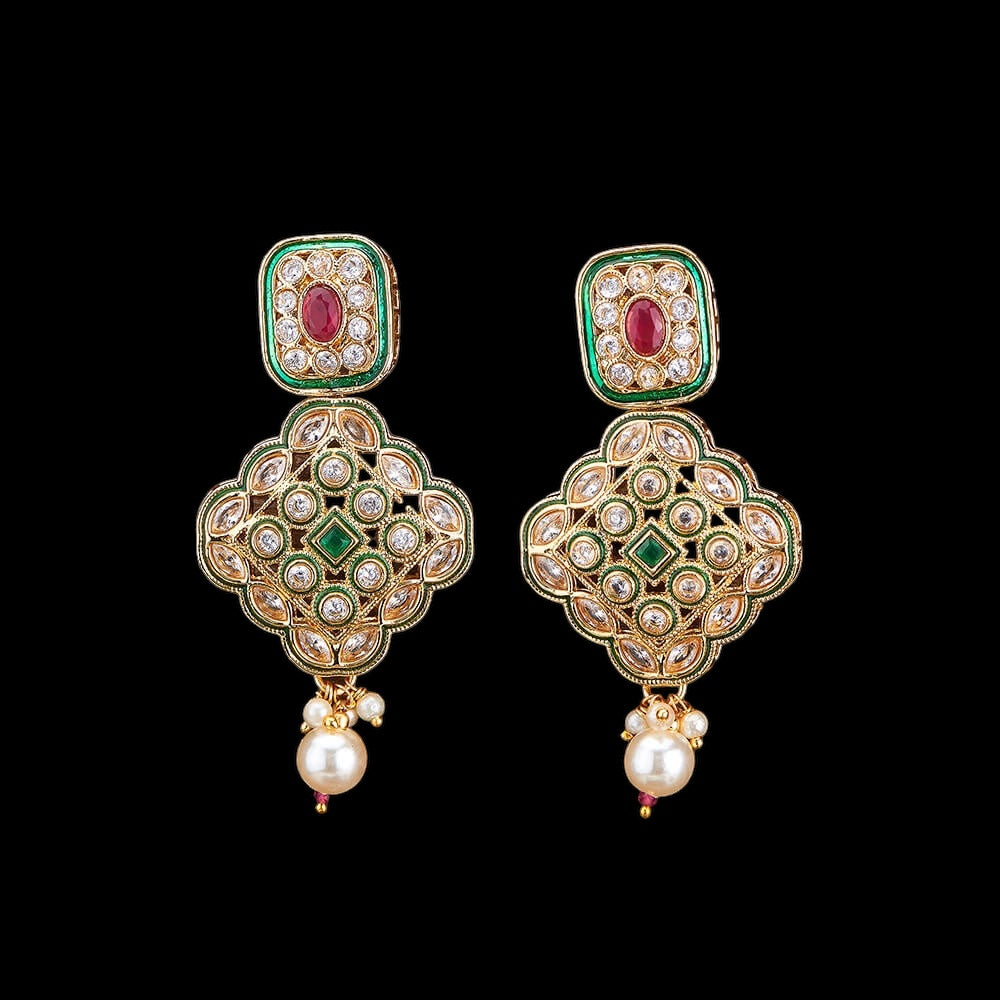 Pearl Earrings -10062 -5