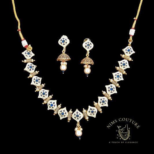 Meena Necklace Set -10063 - 2