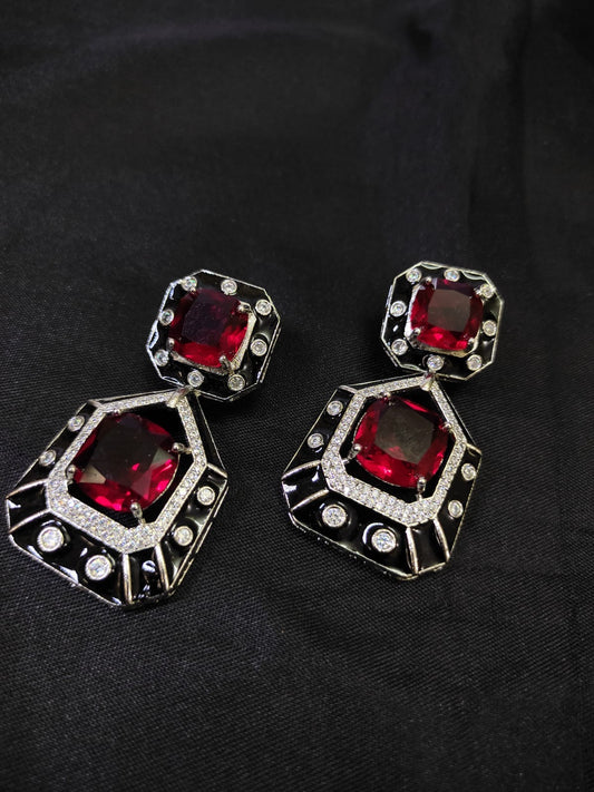 Dazzling Earrings 10011 - 8