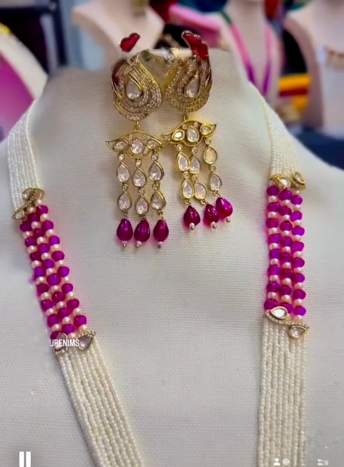 Aditi  Pearl Necklace - 10125