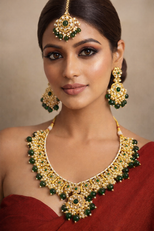 Rabiya Necklace Set - 10148